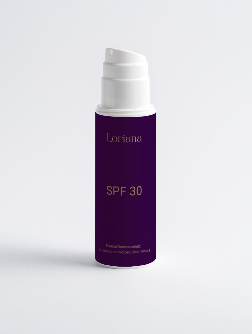 Mineral-Sonnenschutz SPF 3ß für Gesicht und Körper, ohne Tönung